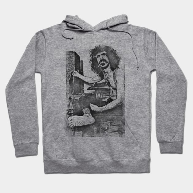 Retro Frank Zappa Hoodie by TimTimMarket